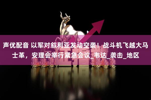 声优配音 以军对叙利亚发动空袭！战斗机飞越大马士革，安理会举行紧急会议_韦达_袭击_地区