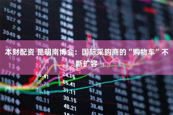 本财配资 昆明南博会:国际采购商的“购物车”不断扩容